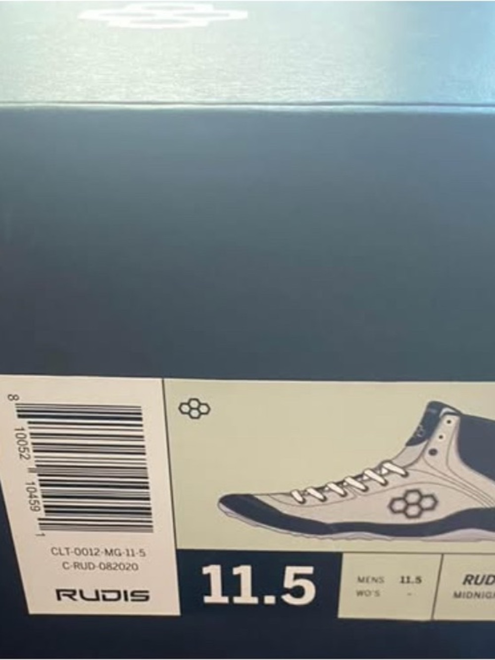 RUDIS Men’s Wrestling Shoes-Top in White and Black — 11.5 Brand new - Picture 2 of 5